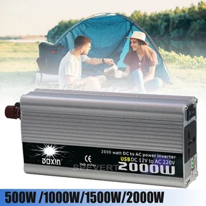 500W-2000W 12V 24V Pure Sine Voltage Converter-Inverter Car-Modified Sine-Wave - Picture 1 of 27