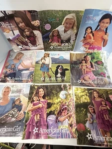 American Girl Doll catalogs Lot of 9 w/ Meet Covers Rebecca Rubin, Nikki & Jess - Picture 1 of 8