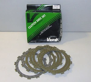 Kawasaki KX125 New Vesrah Clutch Friction Plate Kit Set KX 125 97 98 99 00 01 - Picture 1 of 4