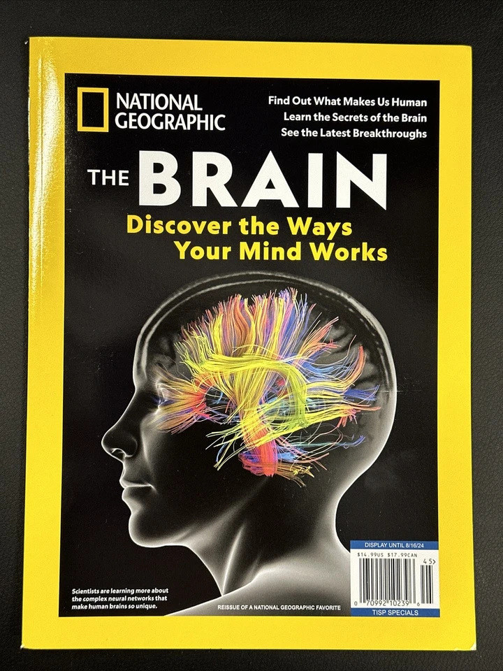 The Brain National Geographic Magazine 2024 Discover Ways Your Mind Works Foto 1 de 1