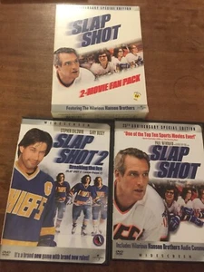 SLAP SHOT 25TH ANNIVERSARY DVD- 1 & 2 SET- 2002 - Bild 1 von 3