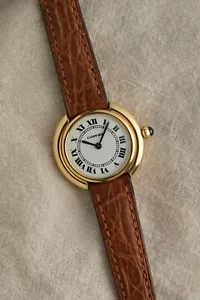 Cartier Vendome Ref. 67080 18k Yellow Gold Women’s 26 mm 1980s - Picture 1 of 5