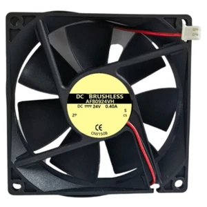 Ventilateur boîtier PC ordinateur 9025 90 mm x 25 mm 24 V 0,4 A 3500 tr/min 81,47 cm3 refroidisseurs sans balais - Photo 1/8