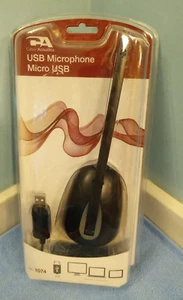 NEW USB Microphone Micro USB CVL-1074 by Cyber Acoustics - Photo 1/2