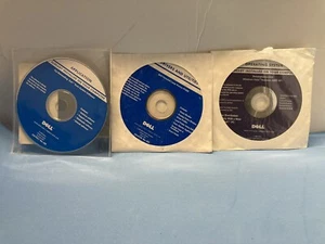 3 DELL CD-ROM’s Tool Systems Software Drivers & Utilities Windows Vista Business - Picture 1 of 4