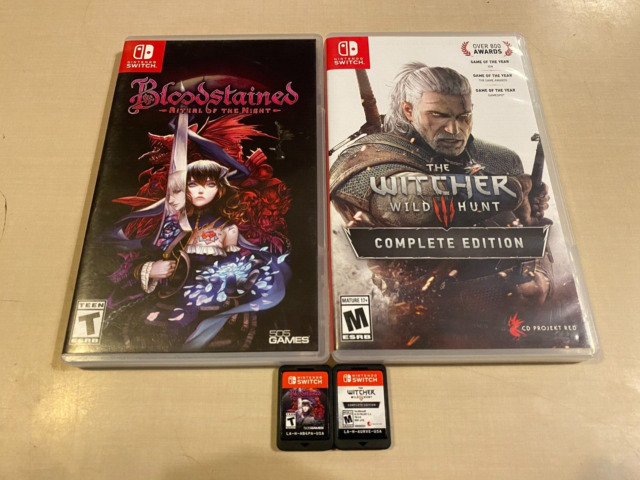 Produtos da categoria Witcher 3 Switch Video Games novos e usados