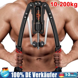 200kg Armtrainer Muskeln Expander Twister Brust Rücken Muskelaufbau Einstellbar - Bild 1 von 20