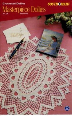 SOUTHMAID CROCHET MASTERPIECE DOILIES 6 PRETTY DESIGNS - Image 1 of 4