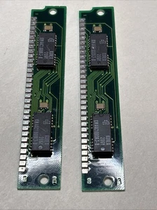 Pair Samsung 1MB KMM58100ANP-8 Fast Page DRAM FPM 80ns SIMM Memory @CPU56 - Picture 1 of 2