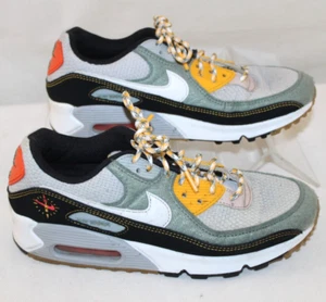 Nike Air Max 90 Mens 8.5 Fresh Perspective Buckle Spiral Sage Casual Shoes - Picture 1 of 16