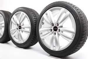 Original MINI F56 F55 F57 Winterräder 17 Zoll JCW Track Spoke 501 6855107 39384 - Bild 1 von 7