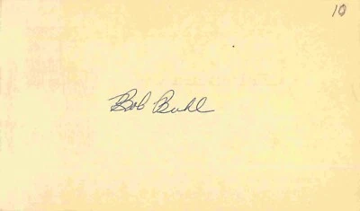 鲍勃·布勒老式政府明信片 GPC 签名亲笔签名 — 第 1/2 张图片