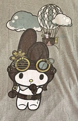 Steampunk Hello Kitty by Sanrio J Pop T Shirt Youth Girls Large VTG 2012 T Shirt - Image 1 of 3