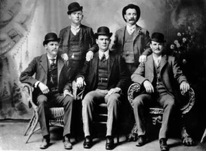 Almohadillas de ratón The Real ButchCassify Old West Bank Robbers - Imagen 1 de 2