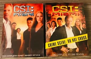 CSI: Miami The Complete Season 1 & 2 DVD Box Sets. BRAND NEW FACTORY SEALED CBS - Picture 1 of 5