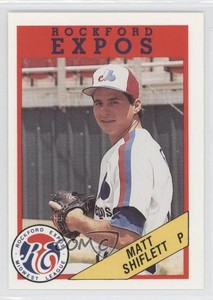 1989 Rockford Litho Center Rockford Expos Matt Shiflett #13
