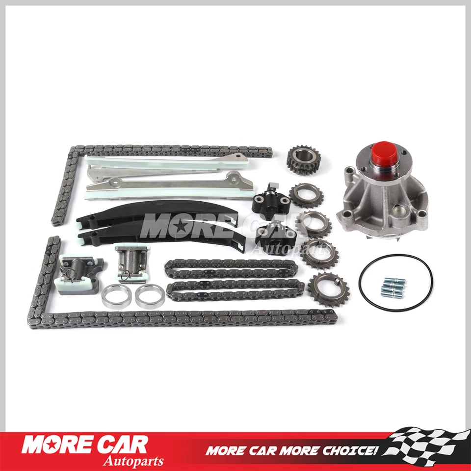 Kit de cadena de distribución bomba de agua apta para Lincoln Navigator Blackwood 1999-2002 5,4 L Foto 1 de 4