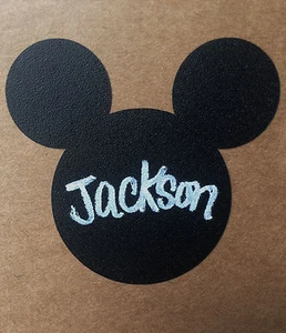 Mickey Mouse Chalkboard Vinyl Stickers For Weddings Invitations Gift 2078 - Picture 1 of 3
