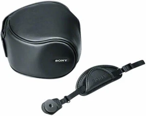 Sony LCJ-HL Jacket Case + Hand Strap for Cyber-shot® HX Series - Black - Picture 1 of 8