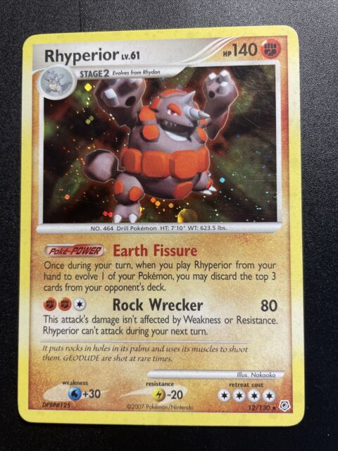 Rhyperior V, Escuridão Incandescente, Banco de Dados de Cards do Estampas  Ilustradas