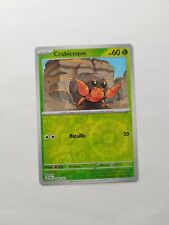 Carte Pokémon - Crabicoque Reverse - 006/182 - EV04 - Faille Paradoxe