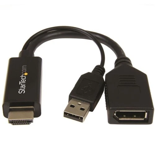 StarTech HD2DP HDMI to DisplayPort Converter Adapter with USB Power - 4K - Image 1 of 1