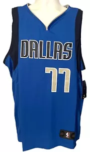 Camiseta deportiva de baloncesto Fanatics Dallas Mavericks Luka Dončić azul icono jugador - Imagen 1 de 3