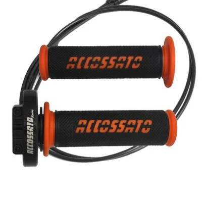 Accossato black quick throttle control GR006 orange Kawasaki Ninja 400 2018-2019 Foto 1 de 4