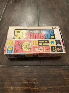 New 1969 50 Fabulous Foolish Fun Stamps Fleer Wax Box 24pks - Picture 1 of 3