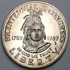1989-S Congressional Proof Commemorative Half Dollar - (UNC) KM#224 - HDC89S