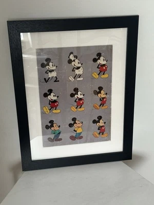 Disney Mickey Mouse Through The Years Framed Image, BNWOT - Image 1 of 2