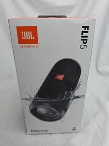 Altavoz portátil Bluetooth JBL Flip 5 negro impermeable caja abierta (ALW) - Imagen 1 de 7