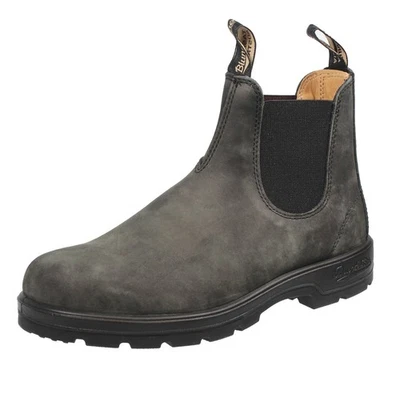 Blundstone Classic Nabuk - Chelsea Boots Nero - Uomo Scarpe Stivaletti Chelsea - Immagine 1 di 3