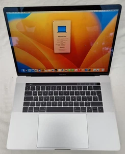 Ordinateur portable Apple MacBook Pro 15 (2017) 15,4" i7, 500 Go SSD, 16 Go, argent A1707 - Photo 1/5