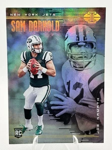 2018 Panini Illusions - [Base] #37 - Sam Darnold, Joe Namath RC - Bild 1 von 2