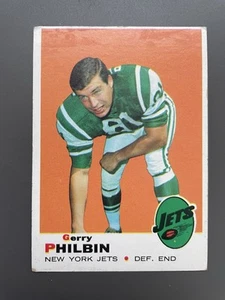 1969 Topps Gerry Philbin #262 - Foto 1 di 2