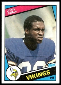 1984 Topps #297 John Swain RC Minnesota Vikings NM+ - Bild 1 von 2