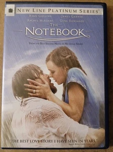 The Notebook (DVD, 2004)Ryan Gosling Rachel McAdamd James Garner - Picture 1 of 2