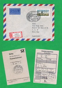 Berlin-EF 400 Pfg. So-TD-R-FDC Essen/Argentinien 1988 ATM „Schloß“ - Picture 1 of 1