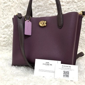 beautiful Coach Willow Bucket Bag Color Block C8561 - Picture 1 of 12