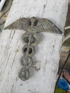 Vintage Physician Caduceus Medical Symbol - Picture 1 of 8