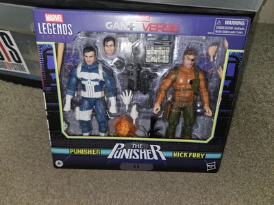 Juego de figuras de 6" Marvel Legends Gamerverse The Punisher & Nick Fury  Foto 1 de 2