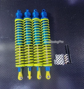 4Pcs 5mm Thick Alloy SHOCK SUSPENSION DAMPER Fit HPI SAVAGE X - Picture 1 of 1