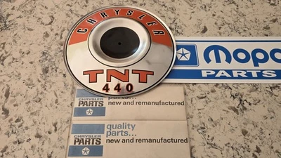 NOS 440 Pie Tin ORANGE Part # 2899091 OEM Real Deal 57 years old 1968 -1971 Foto 1 de 4