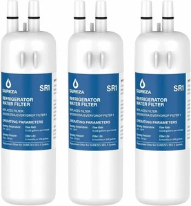Whirlpool EDR1RXD1 Refrigerator Water Filter 1 | OEM Certified | 3-Pack Genuine - Picture 1 of 7