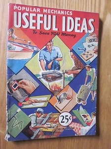 1944 Popular Mechanics Useful Ideas To Save You Money magazine - Picture 1 of 4