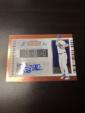 2019 Panini Contenders Draft Picks Prospect Ticket /99 Brady McConnell #43 Auto