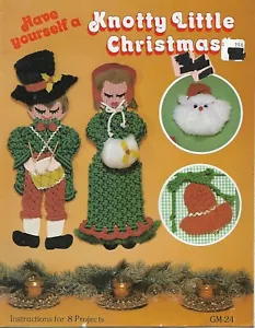 Knotty Little Christmas Macrame Instruction Booklet - Picture 1 of 2