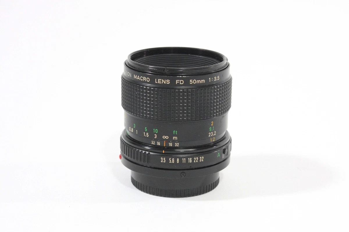 Canon FD f/3.5 Camera Lenses 50mm Focal for sale - eBay