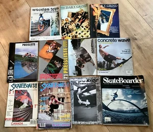 SKATEBOARD! Daily Grind Wooden Toys Skateboarder SKATEBOARDING Magazine Vintage - Bild 1 von 1